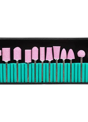 Набор корундовых фрез, 12 шт 7911