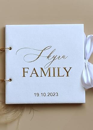 Книга побажань на весілля, день народження