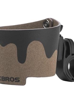 Кріплення для стаканів / фляг на кермо rockbros one-str коричневе