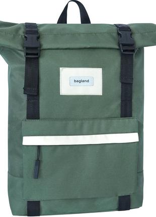 Городской рюкзак roll top ролл топ bagland holder 25 л черный