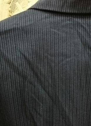 Пиджак жакет в тоненькую полоску8 фото