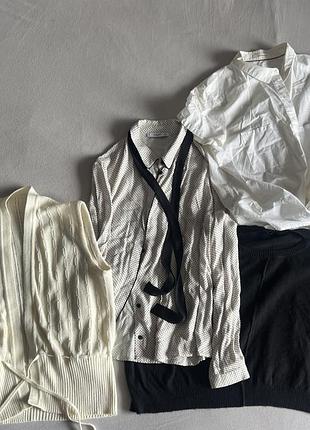 Лот 7 речей, кофта breshka блюза mexx сорочка біла