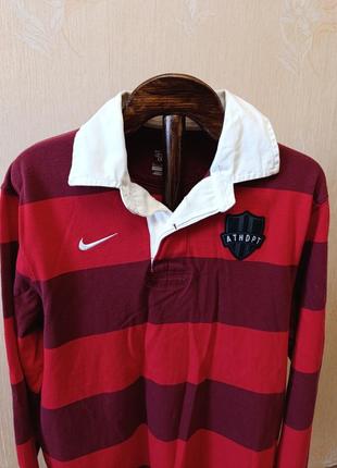 Смугастий поло джемпер nike толстовка nike