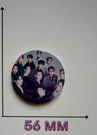 Значок севентін севентин seventeen 5,6 см