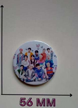 Значок севентін севентин seventeen 5,6 см