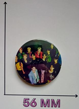 Значок севентін севентин seventeen 5,6 см (16463)