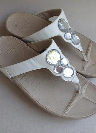 Шлепанцы fitflop натуральная кожа