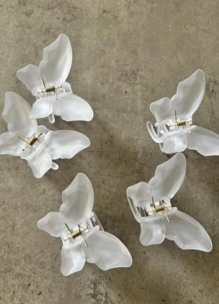 Крабіки-крильця- метелики для волосся