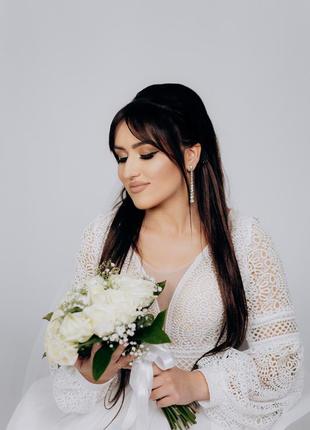Весильное платье в этническом / украинском стиле