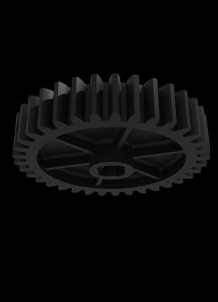Rotex rmg-200w шестерня редуктора мясорубки на металлическом валу (вал в комплект не входит)