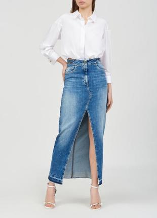 Юбка джинсова zara