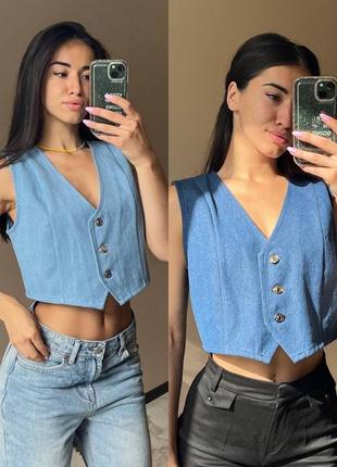 Жилетка в стиле zara