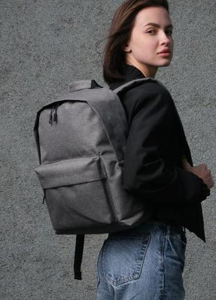 Рюкзак without compact gray