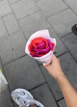 Букет из атласных лент