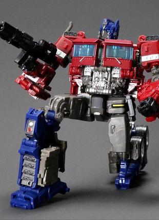 Оптимус прайм робот трансформер трейлер автобот (optimus prime) transformers 17 см.6 фото