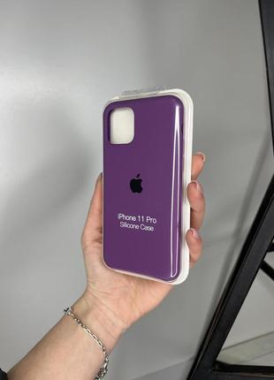 Чехол на iphone 11 pro відкритий низ чехол на айфон silicone case