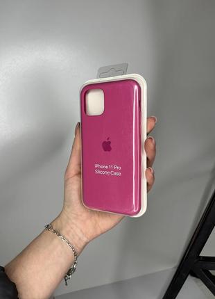 Чехол на iphone 11 pro відкритий низ чехол на айфон silicone case