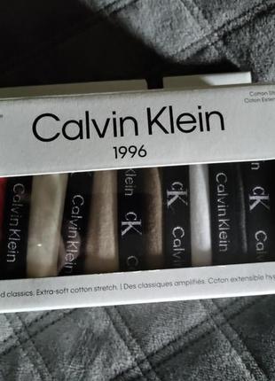 Трусики (набор) calvin klein, р. s (полномерные)