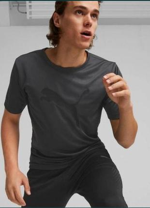 Футболка фірмова якісна тренувальна спортивна puma casual нова якісна
