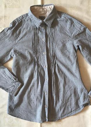 Сорочка у мілку клітинку