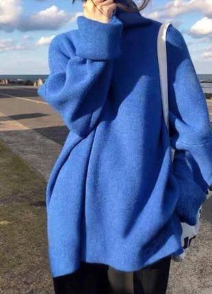 Женский свитер однотонный ангора 42-46 универс "mia brand" недорого от прямого поставщика