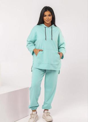 Спортивный костюм женский двухнитка 46-48; 50-52; 54-56; 58-60 (6цв) "luki" от поставщика