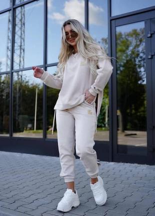 Костюм спортивный женский замшевый 42-44; 46-48 (3цв) "eliza" от прямого поставщика