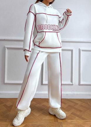 Спортивный костюм женский двунитка оверсайз 50-52,54-56,58-60 (5 цв.) "lelik" от прямого поставщика