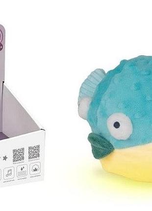 Игрушка-ночник музыкальная мягкая funmuch рыбка