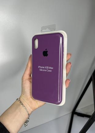 Чехол на iphone xs max відкритий низ чехол на айфон silicone case