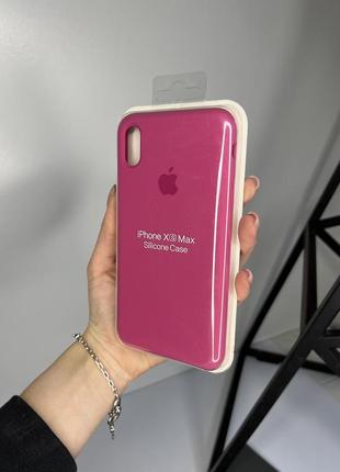 Чехол на iphone xs max відкритий низ чехол на айфон silicone case