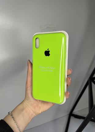 Чехол на iphone xs max відкритий низ чехол на айфон silicone case