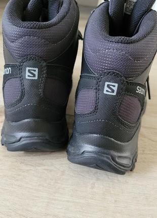 Нові трекінгові черевики ботинки зимові goretex 25 см 40 розмір polar salomon - mudstone mid gtx w7 фото