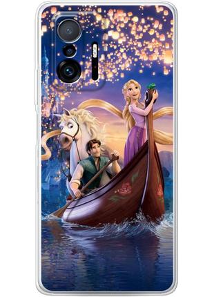 Чехол силиконовый с картинкой на xiaomi 11t pro (мультик, холодное сердце)