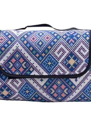 Килимок туристичний каремат похідний для кемпінгу складаний, підстилка для пікніка та пляжу