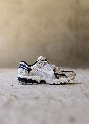 Nike zoom vomero 5 beige/black, женские кроссовки, жюркие кроссовки7 фото