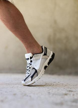 Nike zoom vomero 5 beige/black, женские кроссовки, жюркие кроссовки3 фото