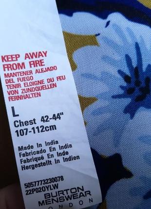 100% вискоза натуральная летняя гавайская рубашка, яркая шведка, гавайка, штапель.