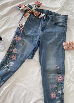 🌸 квіткові джинси idestination 🌸