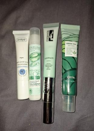 Крем под глаза ziaja,eveline seaweed,ottie
