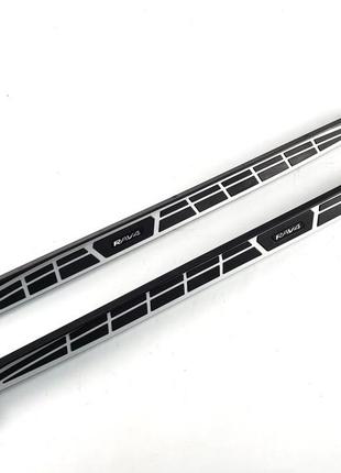 Бічні підніжки (пороги) на toyota rav4 2013-2015 рік