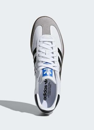 Adidas samba vegan white4 фото