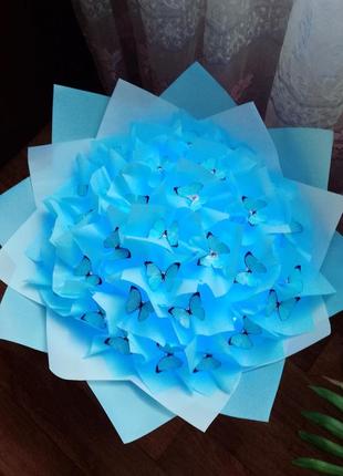 Букет який світиться з метеликами, під замовлення.