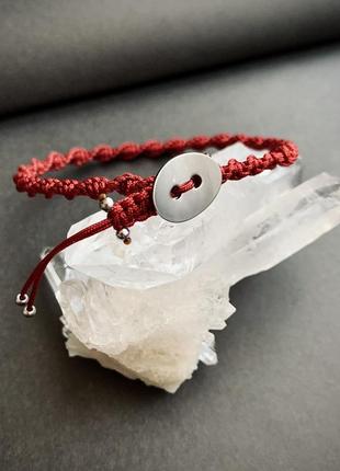 Браслет основа з підвіскою руною альгіз / беркана / феху / тейваз7 фото