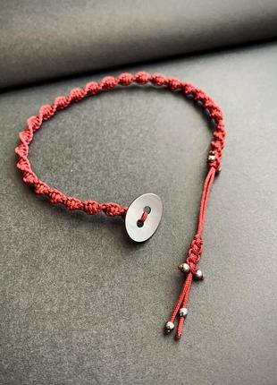 Браслет основа з підвіскою руною альгіз / беркана / феху / тейваз10 фото