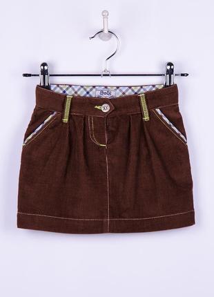 Коротка вельветова спідниця для дівчинки