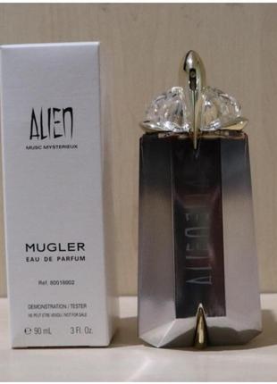 Парфумована вода thierry mugler alien musc mysterieux, новий тестер, 90 мл, лімітка., оригінал