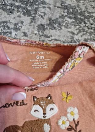 Милый костюмчик для девочки от carter's2 фото