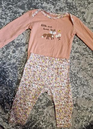 Милый костюмчик для девочки от carter's