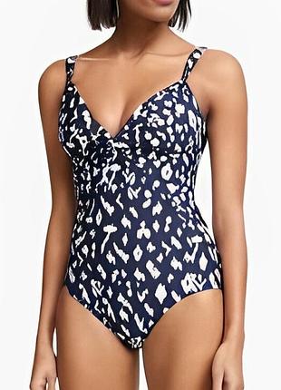 Суперовый слитный купальник в анимал принт john lewis 🌺🌴🌺